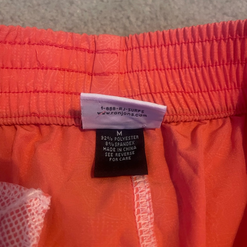 Ron Jon Surf Shop coral shorts medium - Picture 5 of 5